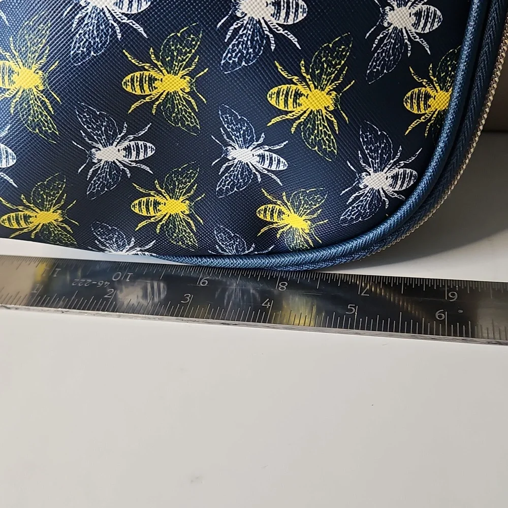 Dabney Lee Navy Cosmetic Bag, Bees 🐝🐝🐝